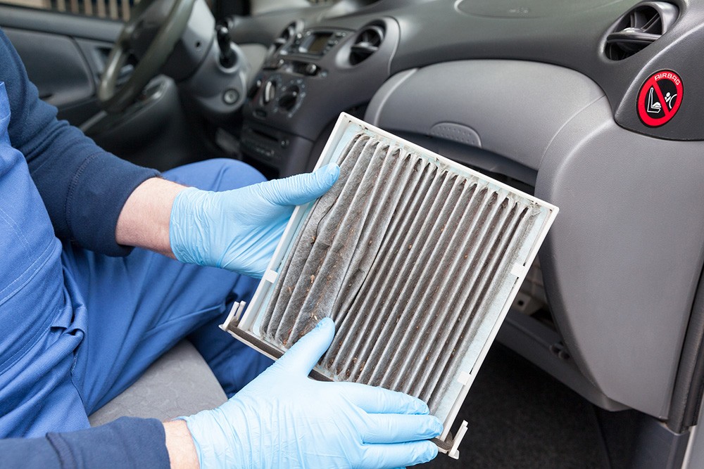 Replace cabin filter to improve interior freshness Cabin Filter Needs Replacement